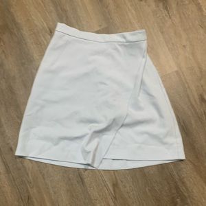 Sky blue pencil skirt